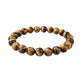Elegant Natural Crystal 8mm Tiger Eye Bracelet