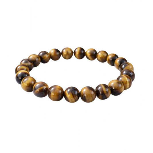 Elegant Natural Crystal 8mm Tiger Eye Bracelet