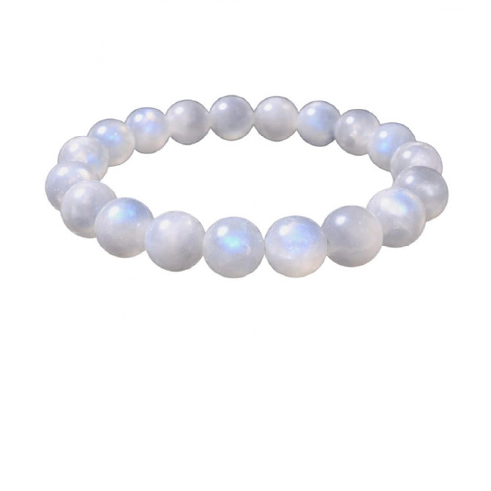Elegant Natural Crystal 8mm Moonstone Bracelet