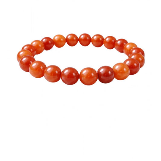 Elegant Natural Crystal 8mm Carnelian Bracelet