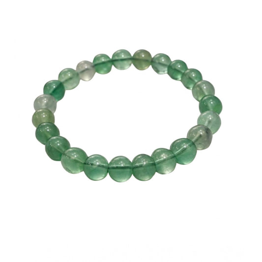 Elegant Natural Crystal 8mm Fluorite Bracelet