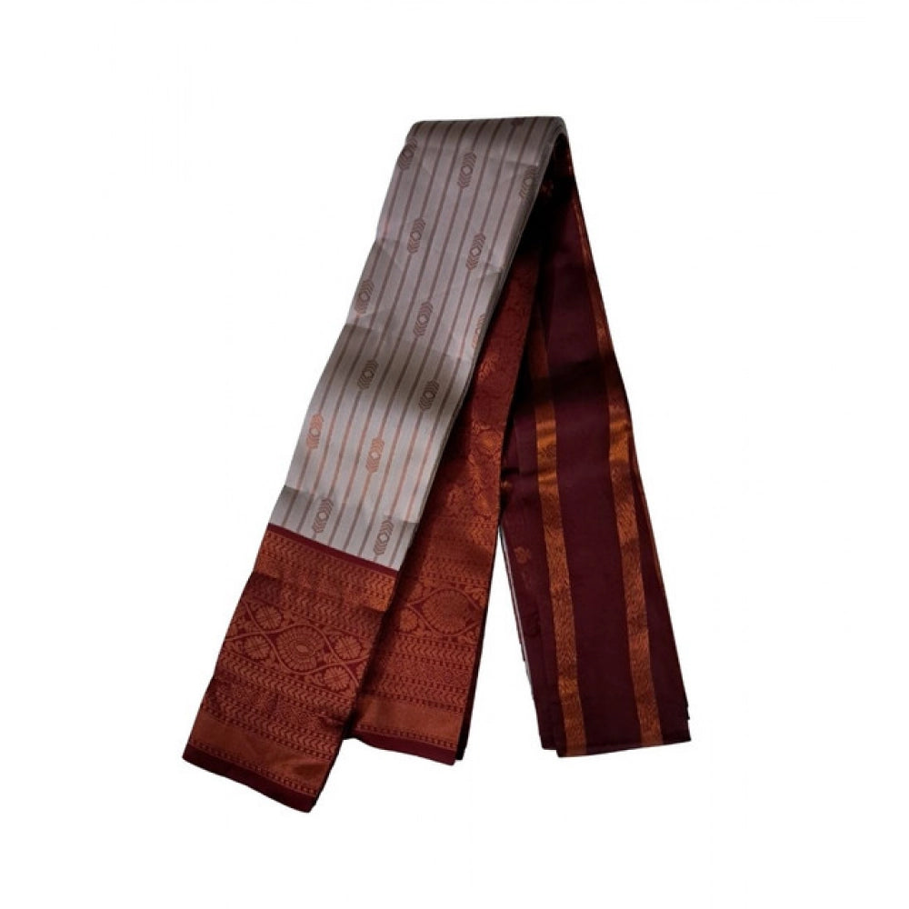 Twinkling Women's Soft Silk Wooven Saree With Blouse Piece