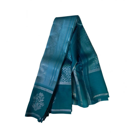 Twinkling Women's Soft Silk Wooven Saree With Blouse Piece