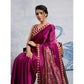 Urbane Women's Satin Crepe Printed Saree With Blouse Piece