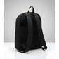 Modish Unisex PU Leather Solid Medium Zipper Backpack