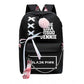 Modish Unisex PU Leather Solid Medium Zipper Backpack