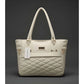 Snazzy Women's PU Leather Solid Shoulder Zipper Handbag
