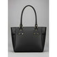 Snazzy Women's PU Leather Solid Shoulder Zipper Handbag