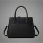Snazzy Women's PU Leather Solid Shoulder Zipper Handbag