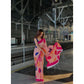 Precious Women's Linen Printed Saree With Blouse Piece