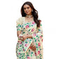 Delicate Women's Georgette Printed Saree With Blouse Piece