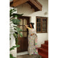 Elite Women's Linen Printed Saree With Blouse Piece