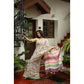 Elite Women's Linen Printed Saree With Blouse Piece