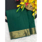 Royal Women's Vichitra Silk Printed Saree With Blouse Piece