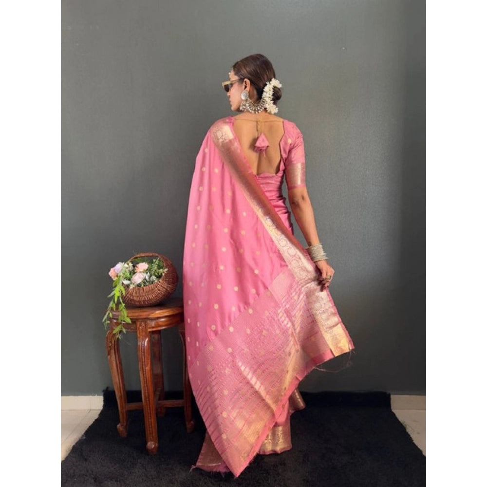 Admirable Women's Satin Printed Saree With Blouse Piece