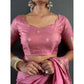 Admirable Women's Satin Printed Saree With Blouse Piece