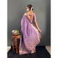 Admirable Women's Satin Printed Saree With Blouse Piece
