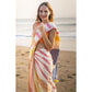 Embellished Women's Linen Printed Saree With Blouse Piece