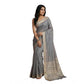 Classy Women's Cotton Printed Saree With Blouse Piece