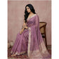 Classy Women's Cotton Printed Saree With Blouse Piece
