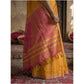Classy Women's Cotton Printed Saree With Blouse Piece