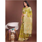 Trendy Women's Linen Cotton Printed Saree With Blouse Piece