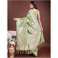 Trendy Women's Linen Cotton Printed Saree With Blouse Piece