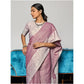 Pretty Women's Linen Printed Saree With Blouse Piece