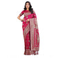 Adorable Women's Silk Printed Saree With Blouse Piece