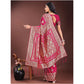 Adorable Women's Silk Printed Saree With Blouse Piece