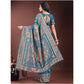 Adorable Women's Silk Printed Saree With Blouse Piece