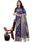 Adorable Women's Silk Printed Saree With Blouse Piece