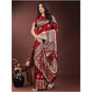 Adorable Women's Silk Printed Saree With Blouse Piece