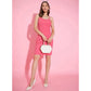 Marvellous Women's Polyester Lycra Solid Shoulder Straps Dress