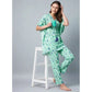 Marvellous Women's Rayon Floral Kaftan Sleeve Night Suit