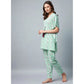 Marvellous Women's Rayon Floral Kaftan Sleeve Night Suit