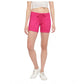 Alluring Women's Cotton Solid Elasticated Shorts