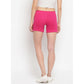 Alluring Women's Cotton Solid Elasticated Shorts