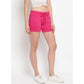 Alluring Women's Cotton Solid Elasticated Shorts