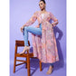 Ravishing Women's Polyester Floral Long Sleeves Shrug