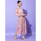 Ravishing Women's Polyester Floral Long Sleeves Shrug