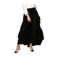 Gorgeous Women's Rayon Ruffled Elasticated Skirt