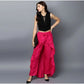 Gorgeous Women's Rayon Ruffled Elasticated Skirt