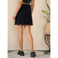 Magnificent Women's Denim Washed Buttoned Skirt