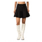 Magnificent Women's Denim Washed Buttoned Skirt