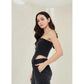 Lovely Women's Denim Lycra Solid Sleeveless Top