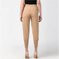 Voguish Women's Polyester Solid Elasticated Trousers