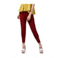 Voguish Women's Polyester Solid Elasticated Trousers