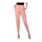 Voguish Women's Polyester Solid Elasticated Trousers