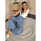 Magnificent Women's Cotton Self Design Smocked Trousers